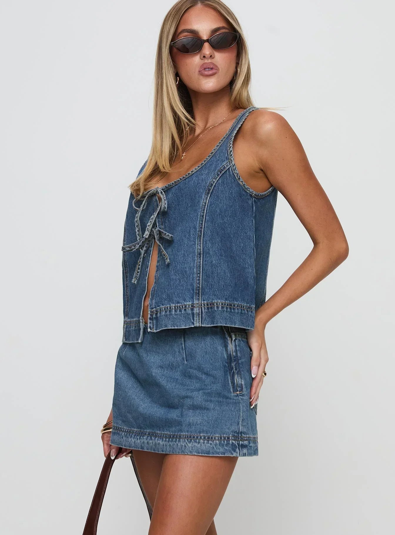 Stefenie Denim Set