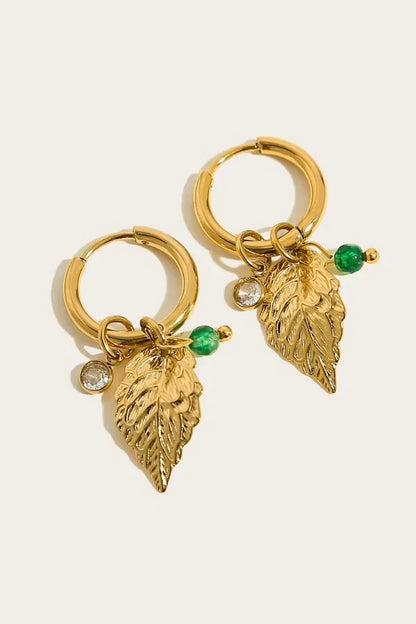 Jinni Golden Hoop Earrings