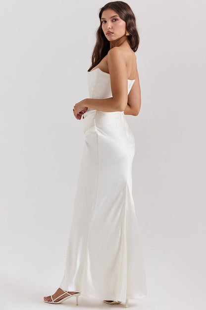 Persephone Off Shoulder Bustier Dress