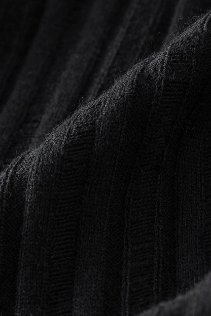Casual Knit Open Front Cardigan