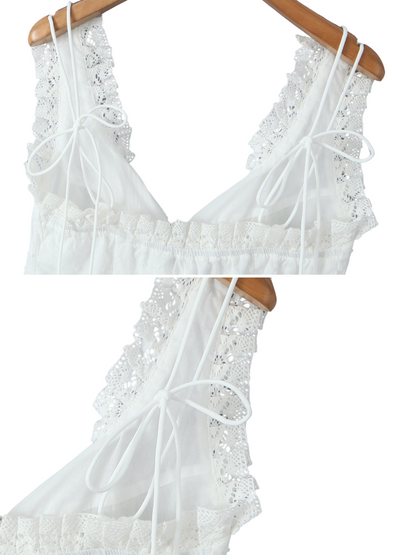 Shams Lace-Up Top