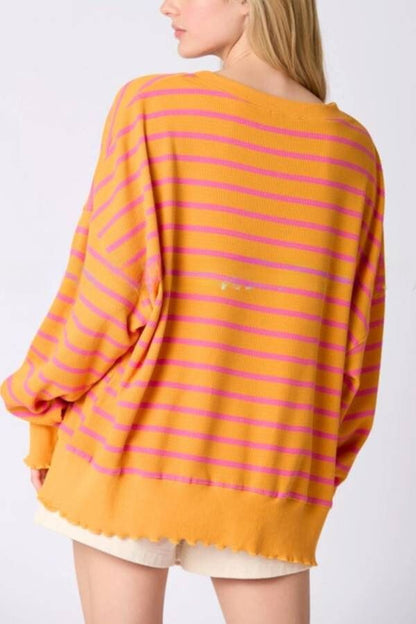 Halloween Ghost Embroidered Sweater Loose Casual Top