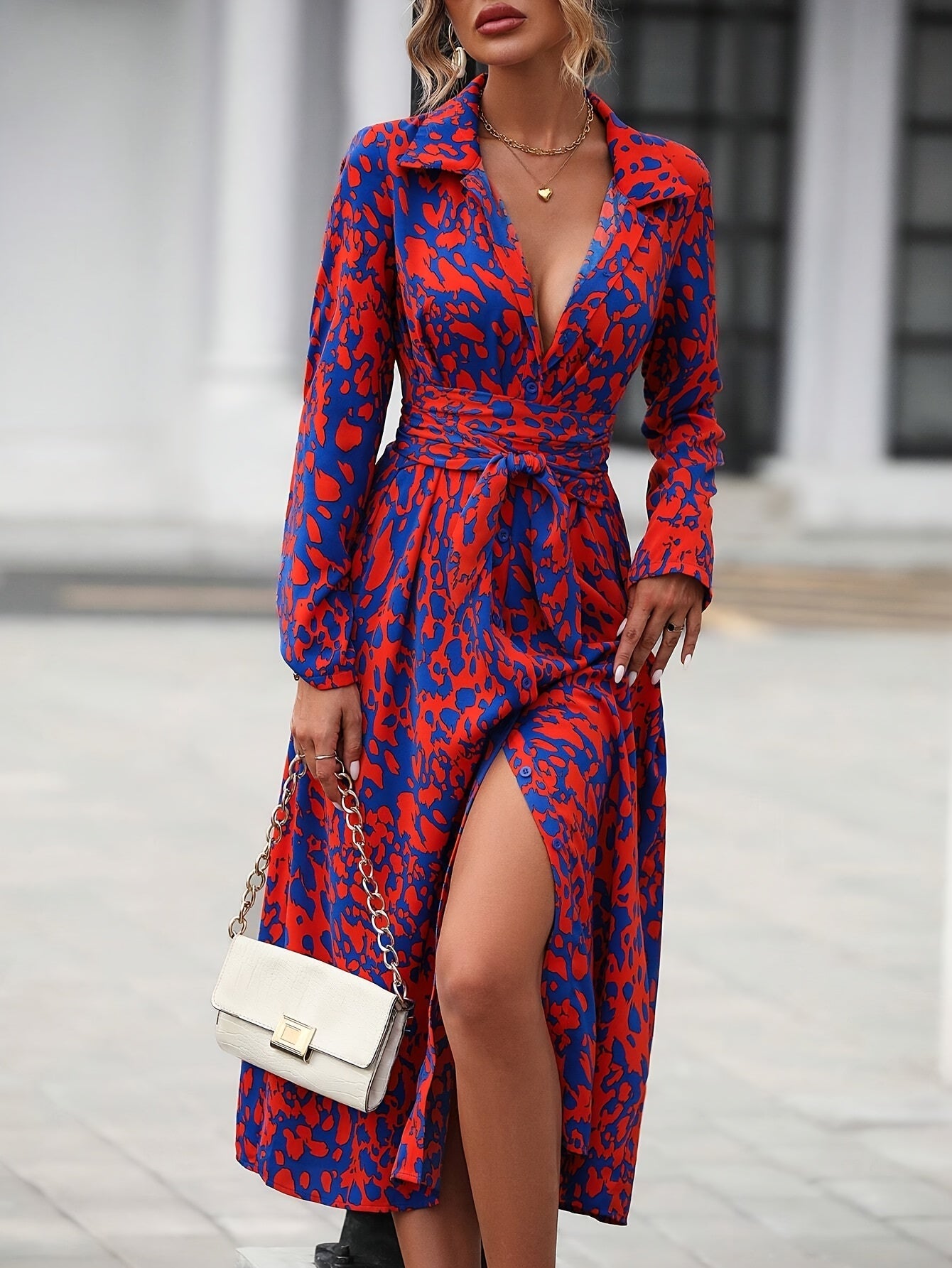 Valentina | Elegant Shirt Dress