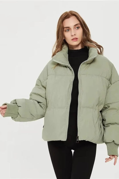 Flowy Insulated Puffer Jacket