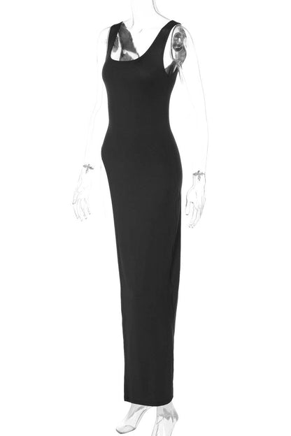 Urban Muse Slit Bodycon Dress