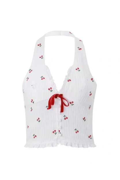 Cherry Blossom Sweetheart Top