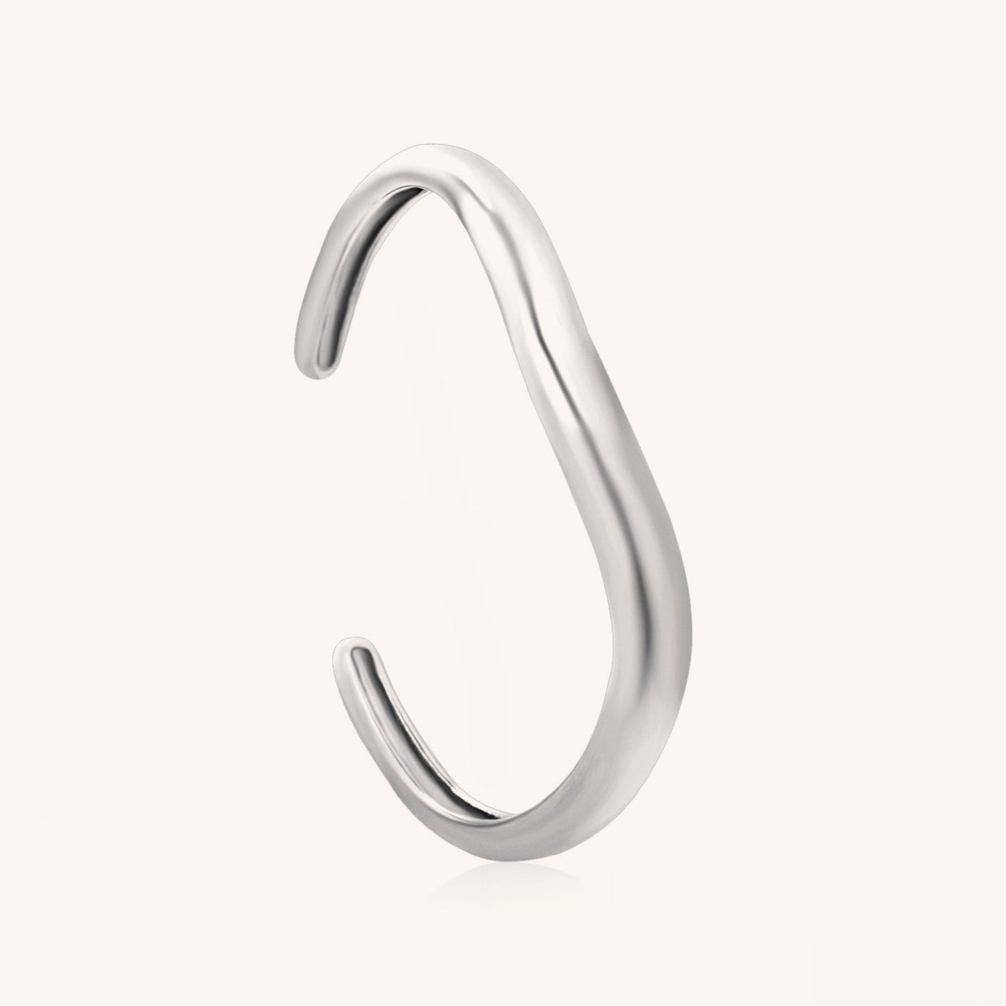 Vintage Geometric Open Bangle Bracelet