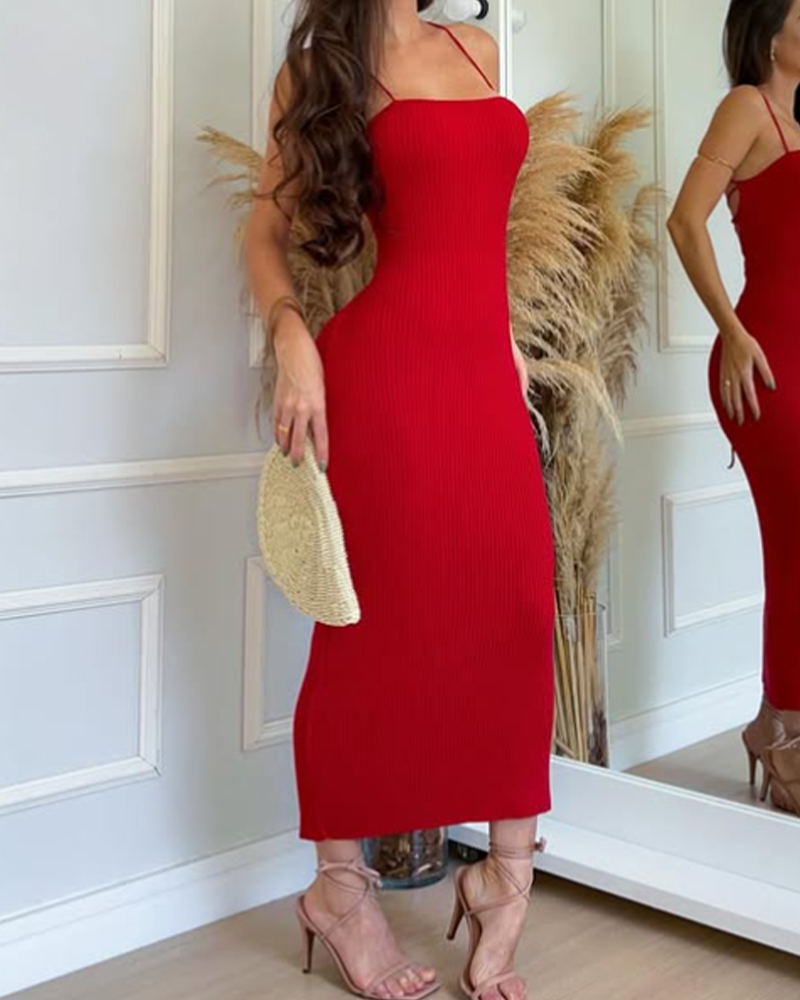 Sexy Backpack Hip Suspender Dress (Pre-Sale)
