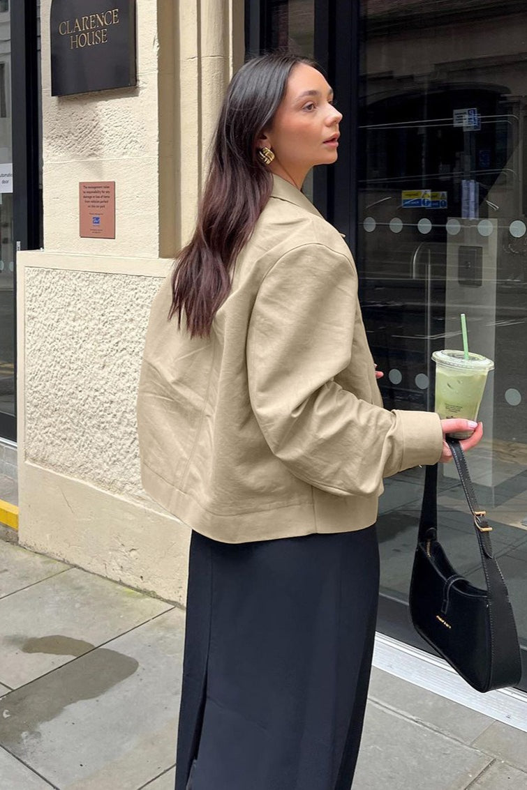 Oversized Utility Casual Jacket