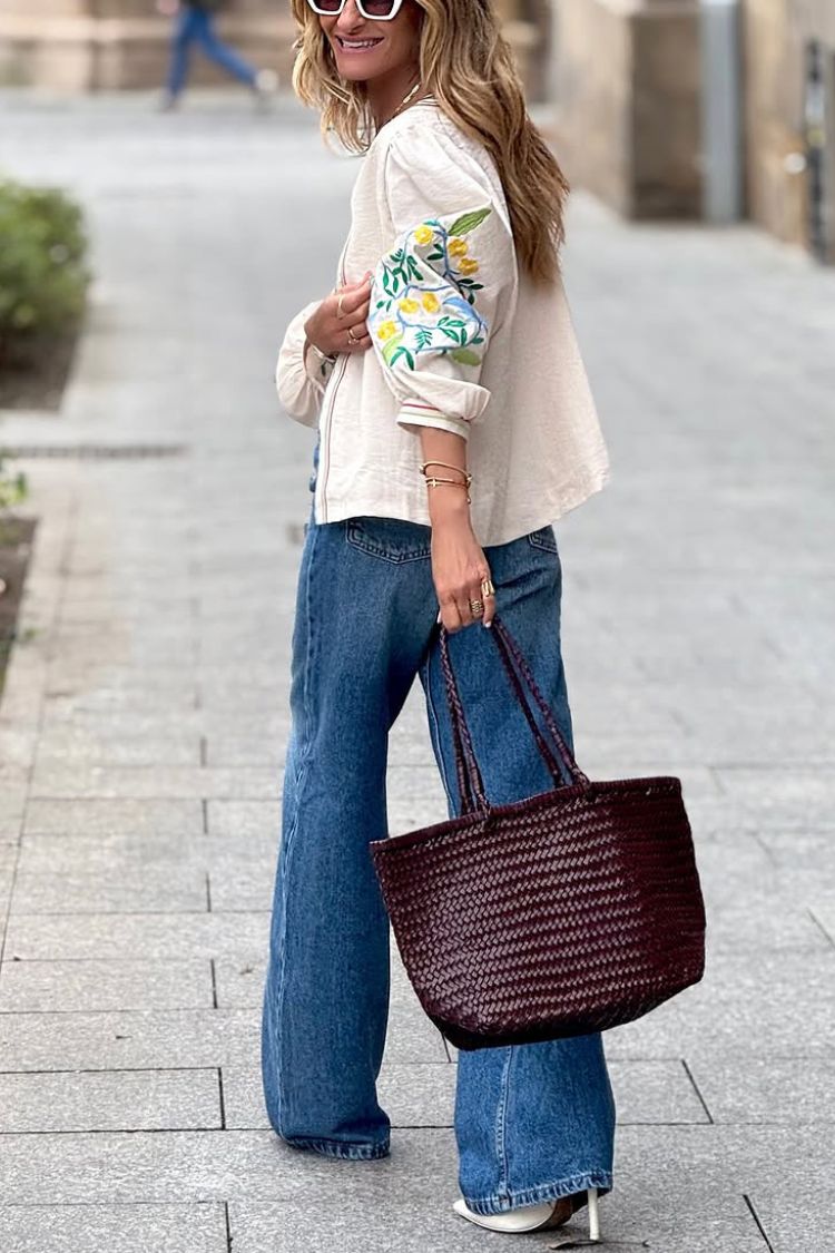 Embroidered Boho Jacket