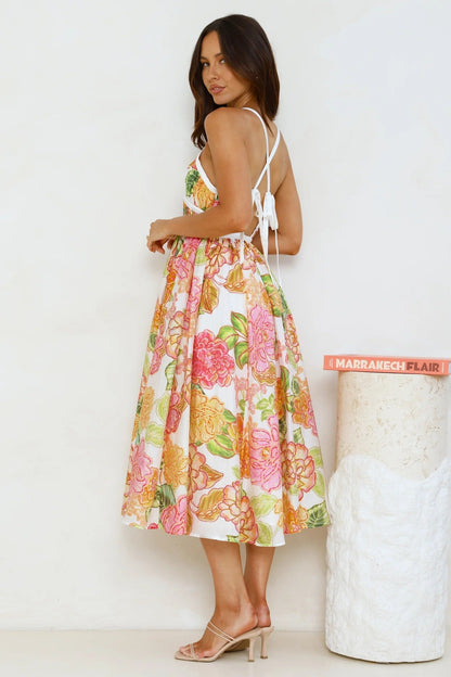 Floral – Boho Chic Vacation Maxi Dress