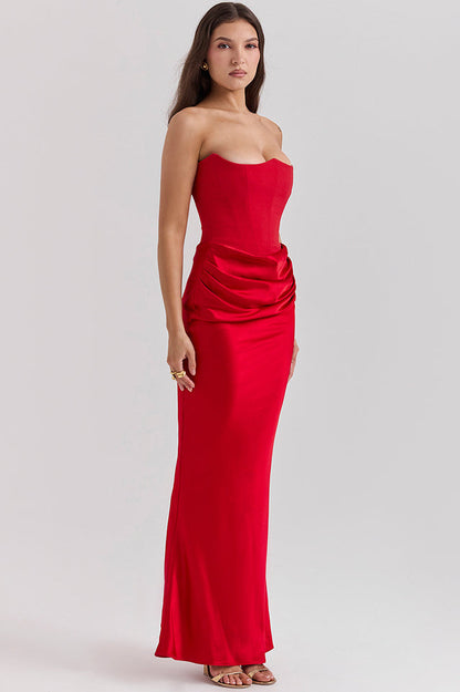 Persephone Off Shoulder Bustier Dress
