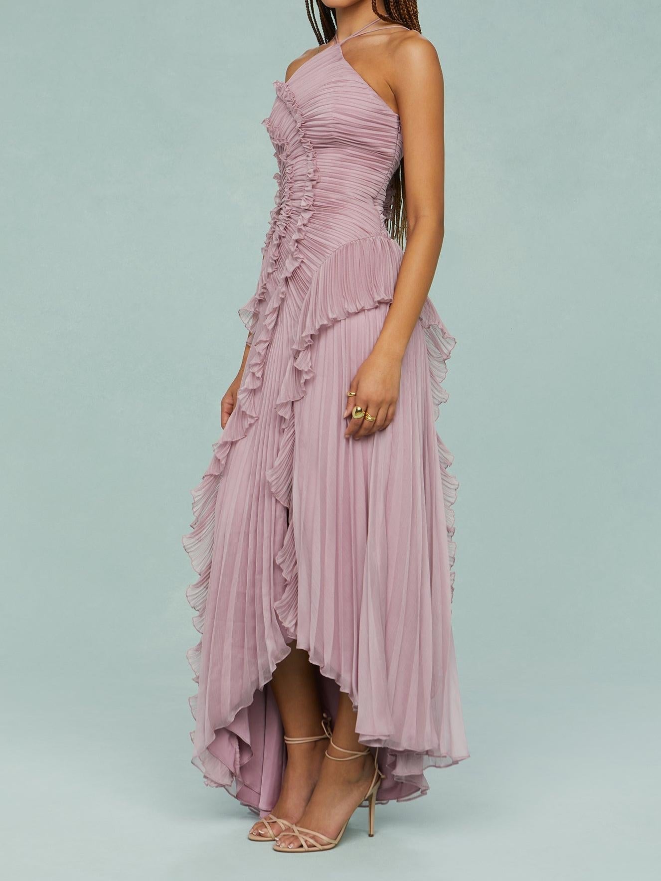 Ocean Whirlpool Maxi Dress