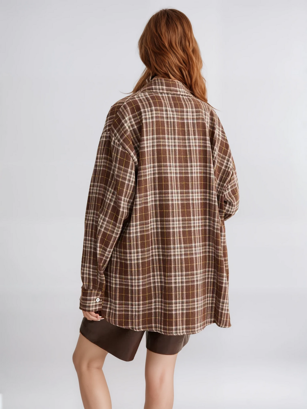 Always Casual Versatile Plaid Polo Shirt