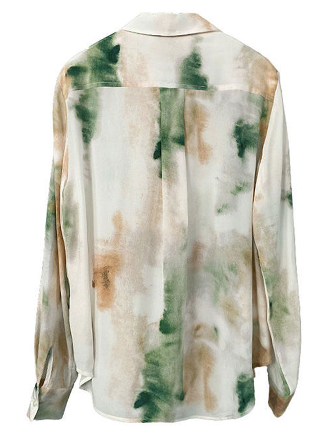 Andrea Classic Lapel Gradient Printed Shirt