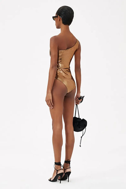 Floral Cutout Swimsuit Set