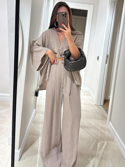 Quiet Luxury Flow Suit Set