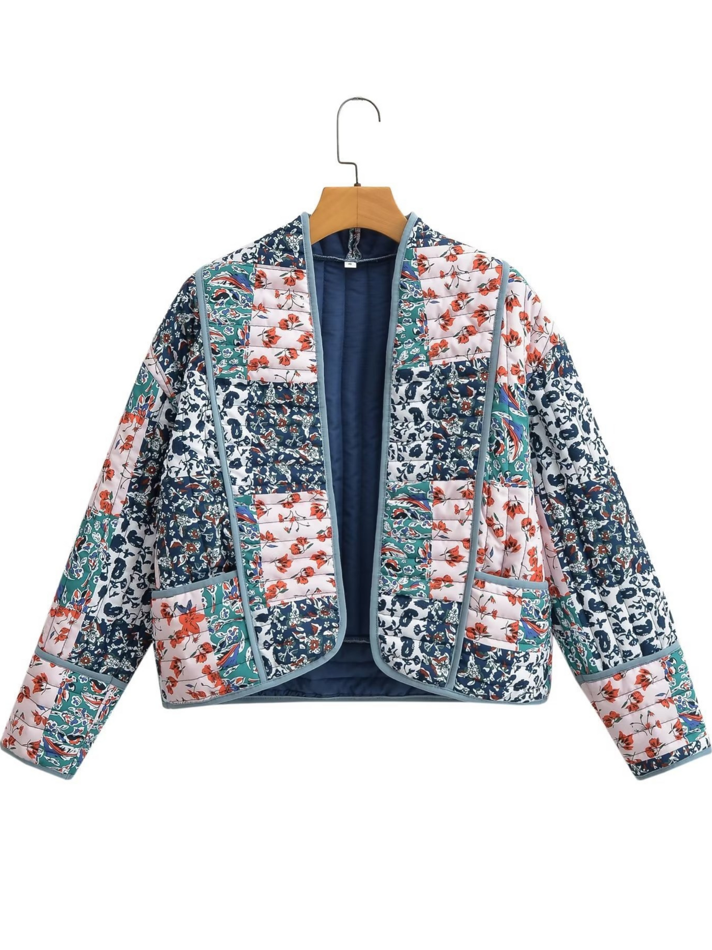 Analiese Printed V-Neck Jacket