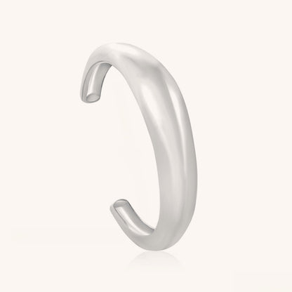 Vintage Geometric Open Bangle Bracelet