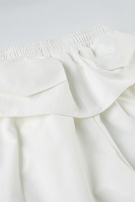 Street Style Drawstring Cargo Pant