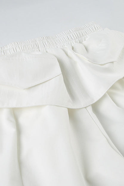 Street Style Drawstring Cargo Pant