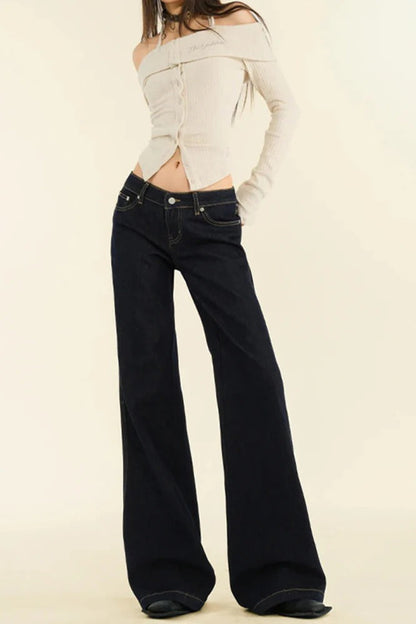 Vintage Streetwear Loose Fit Jeans