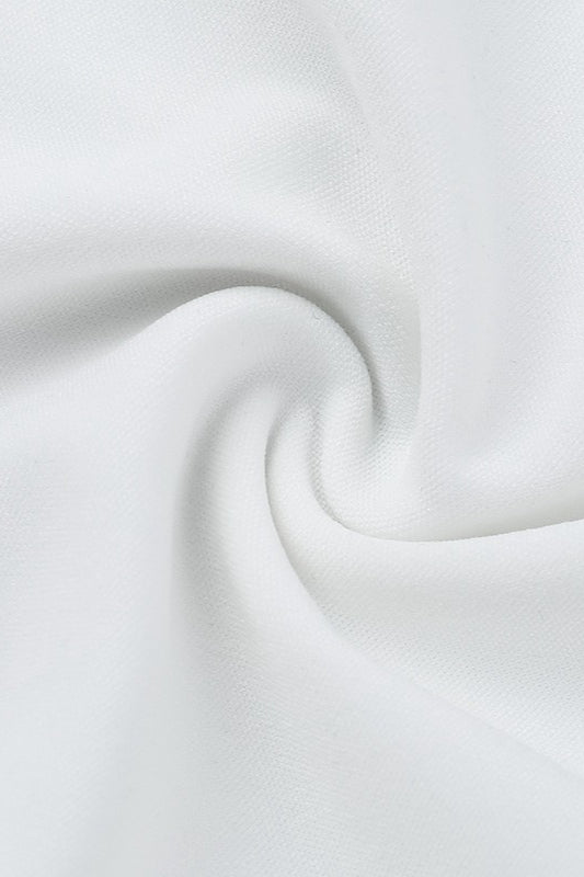 Strapless Hollow Out Beach Maxi Dress