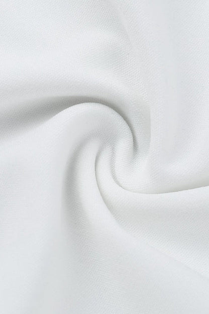 Strapless Hollow Out Beach Maxi Dress