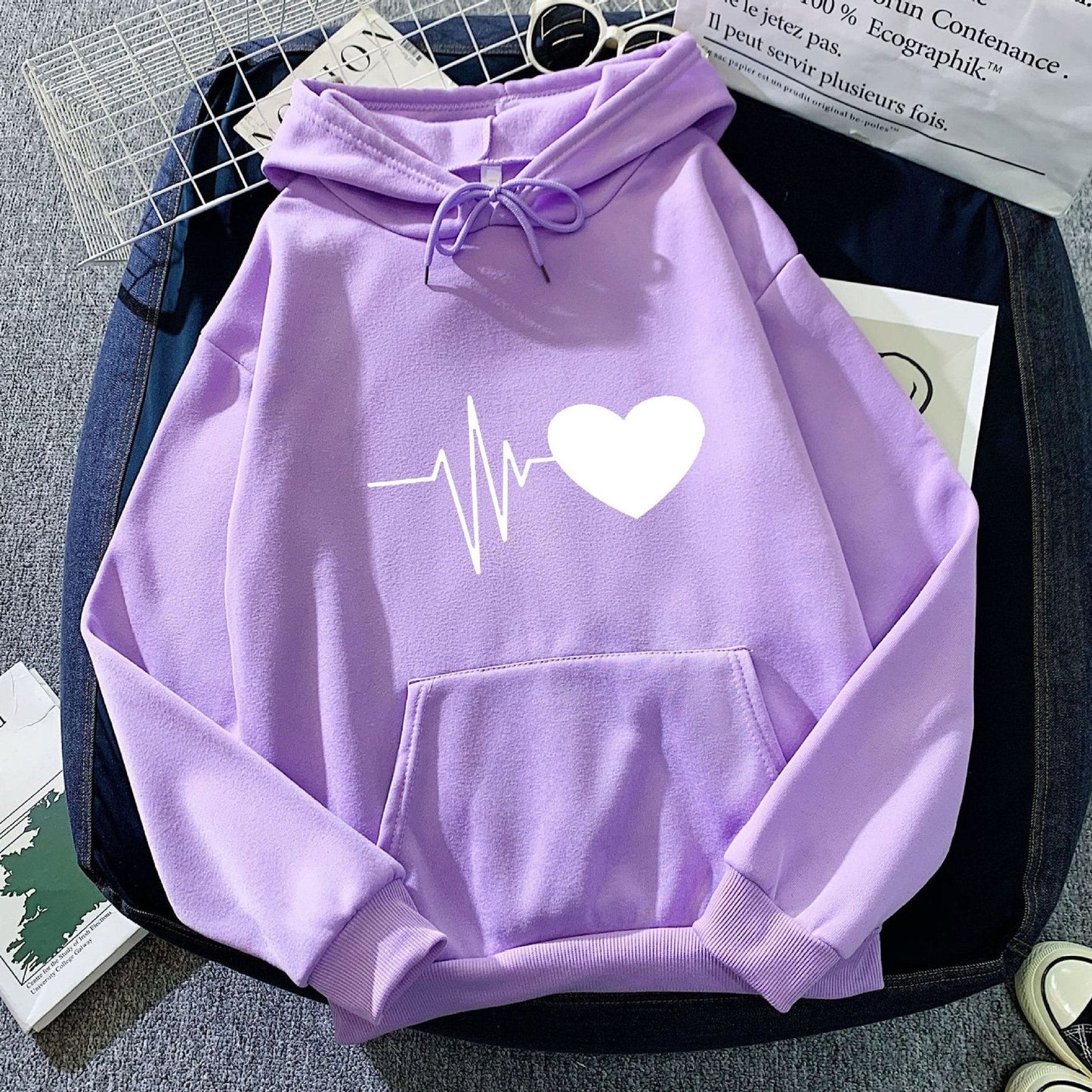 Pulse Love - Graphic Heart Hoodie