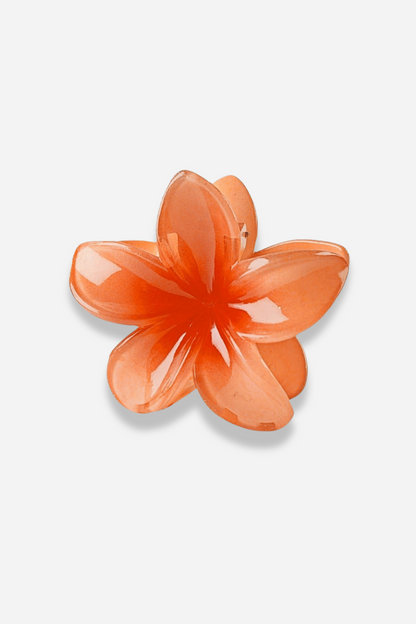 Frangipani Flower Hair Claw