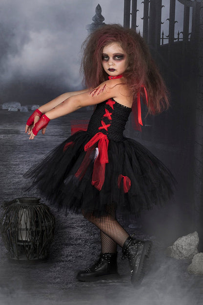 Zombie Princess Dress Kid Halloween Costume