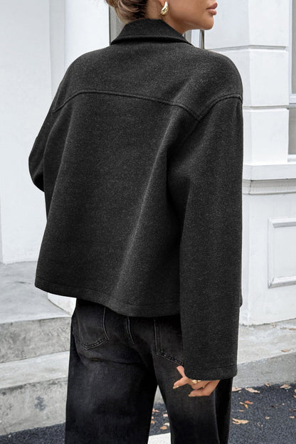 Elegant Long Sleeve Versatile Jacket