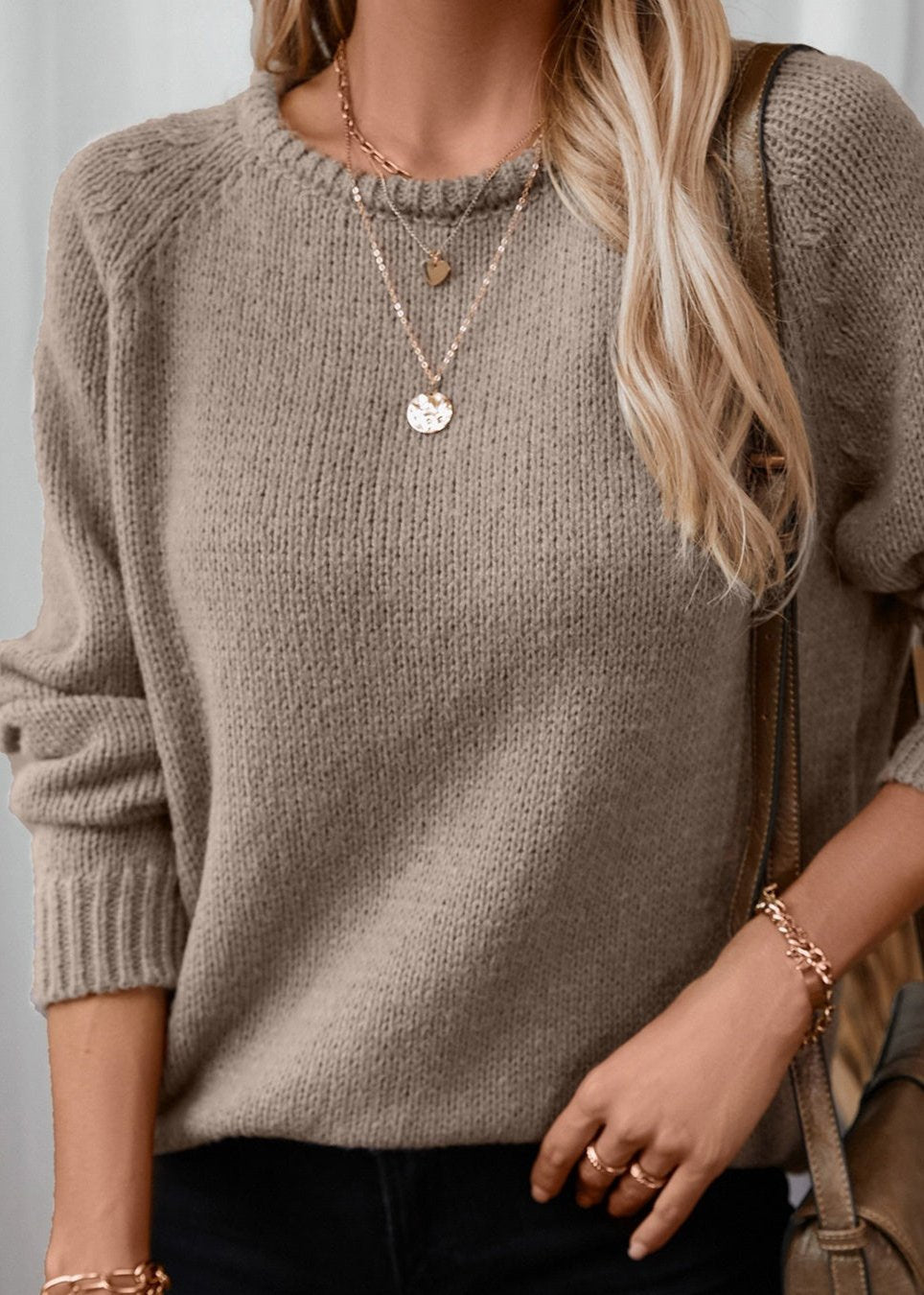 Cozy Curling Pullover Sweater