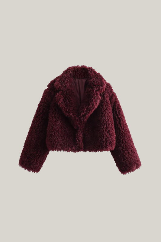 Faux Fur Cropped Jacket