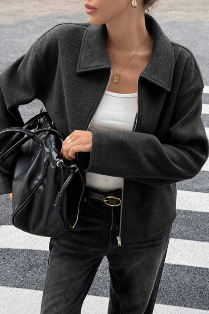 Elegant Long Sleeve Versatile Jacket