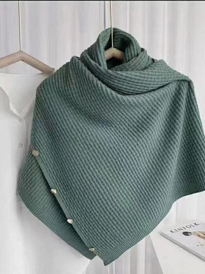 Cape Coat Poncho Scarf Shirt