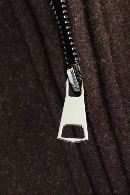 Casual Lapel Zip Jacket