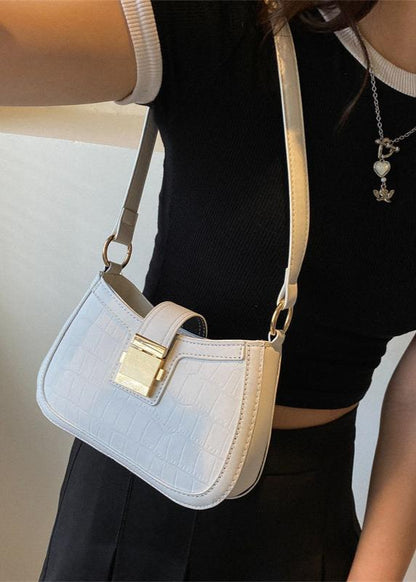 Luxe-Croc Mini Crossbody