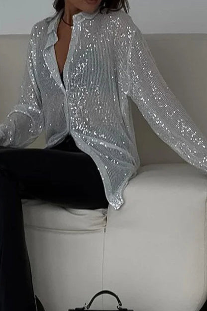 Fashion Personality Bead Shirt