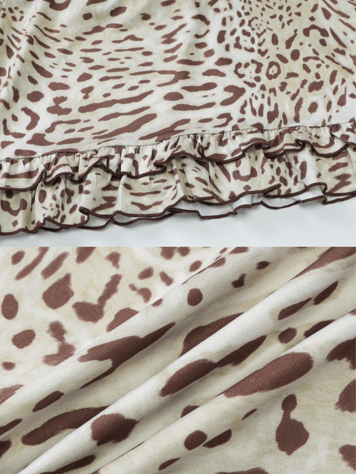 Leanne Leopard Skirt Set