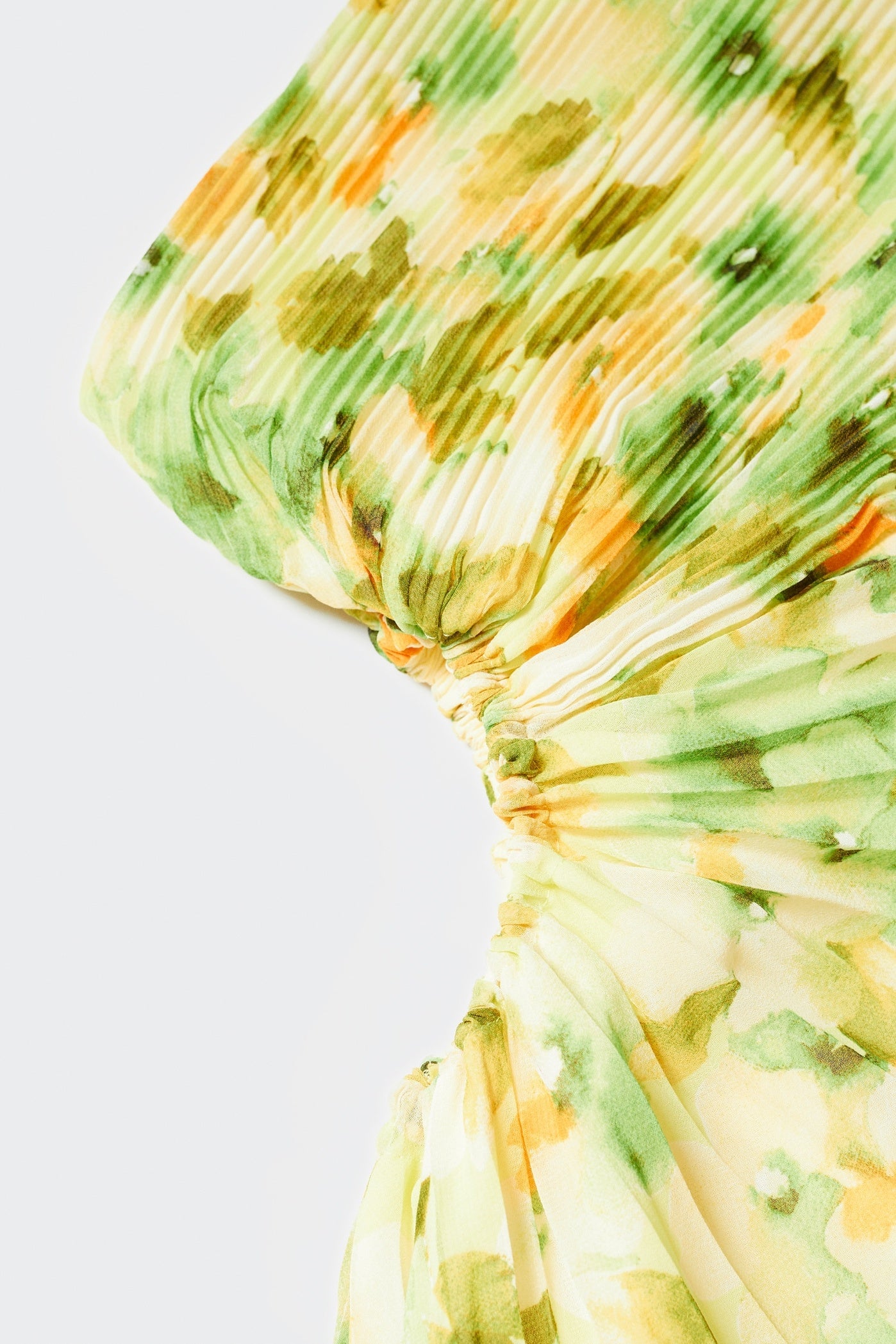 Riva Floral Printed One Shoulder Maxi Dress