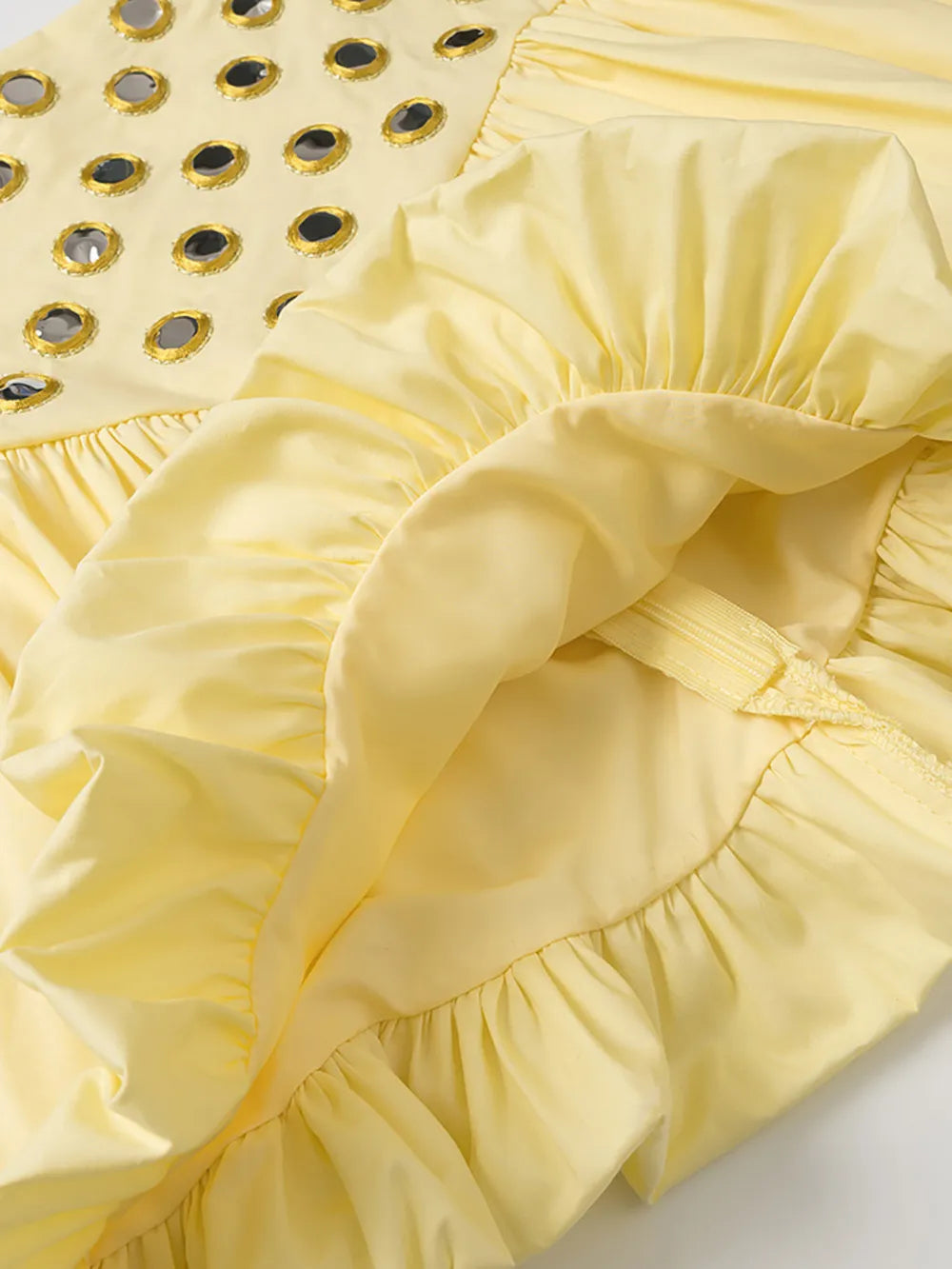 The Calypso Set — Crop Top & Bubble Skirt