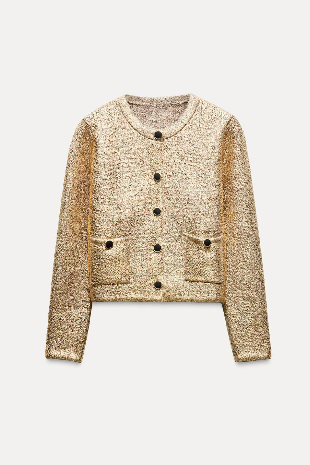 Brook Gold Knit Cardigan