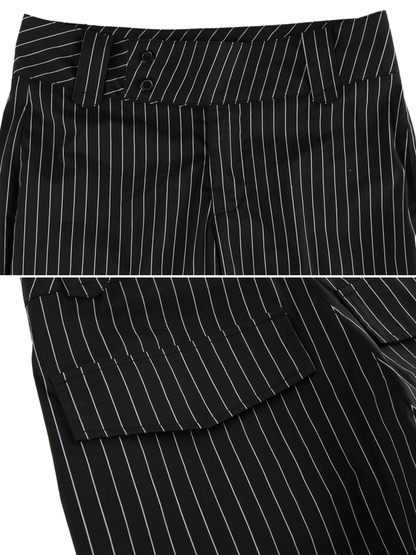Makenzie Striped Suit Pants