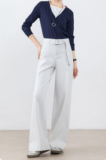 High Waist Loose Straight Leg Jeans