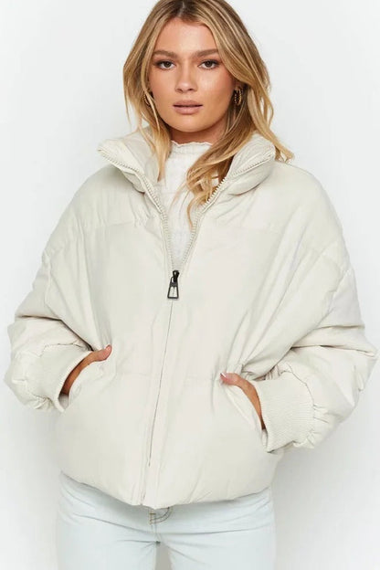 Flowy Insulated Puffer Jacket