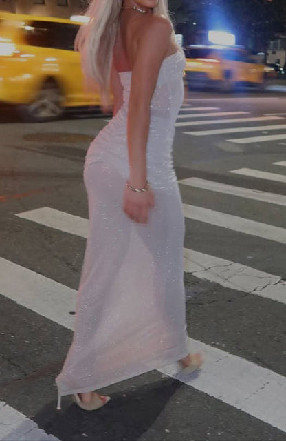 Triana Maxi Dress Champagne