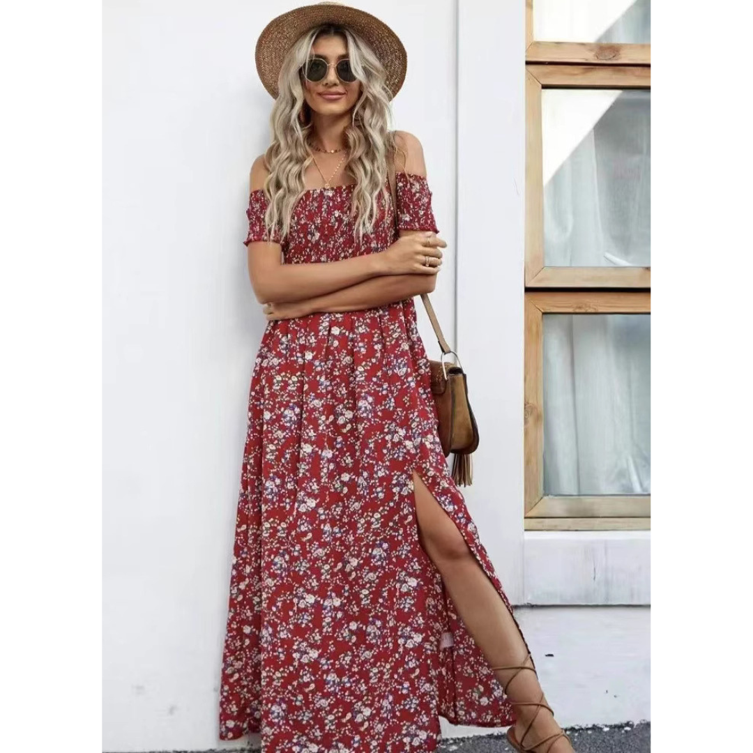 Clara | Off-Shoulder Vintage Dress