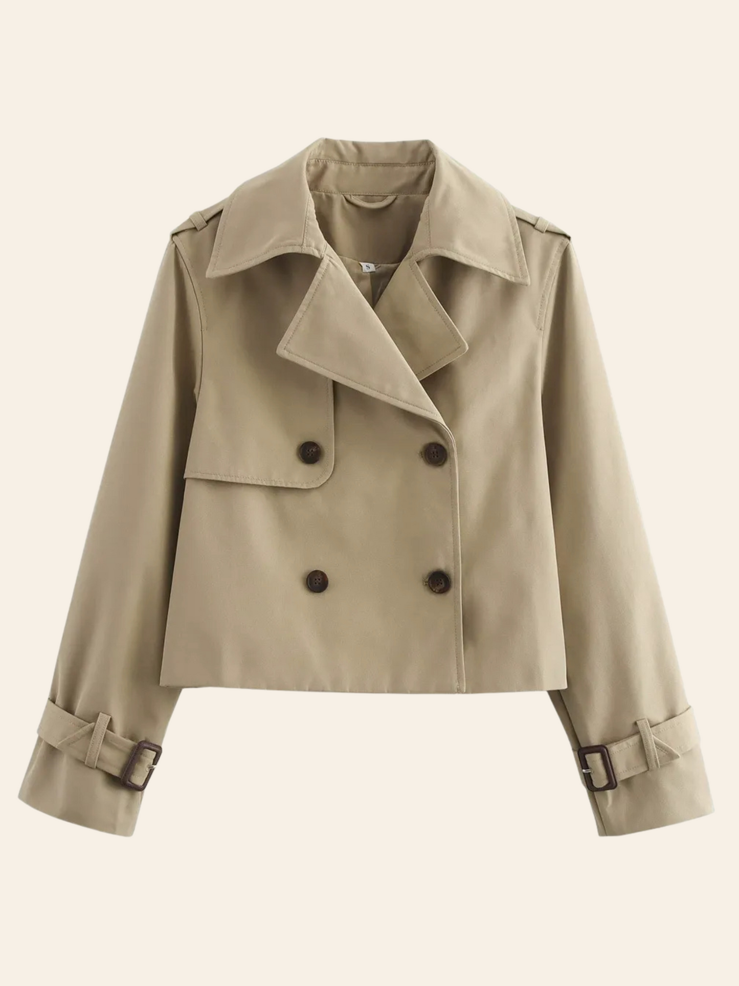 Wilma Double-Breasted Trench Jacket