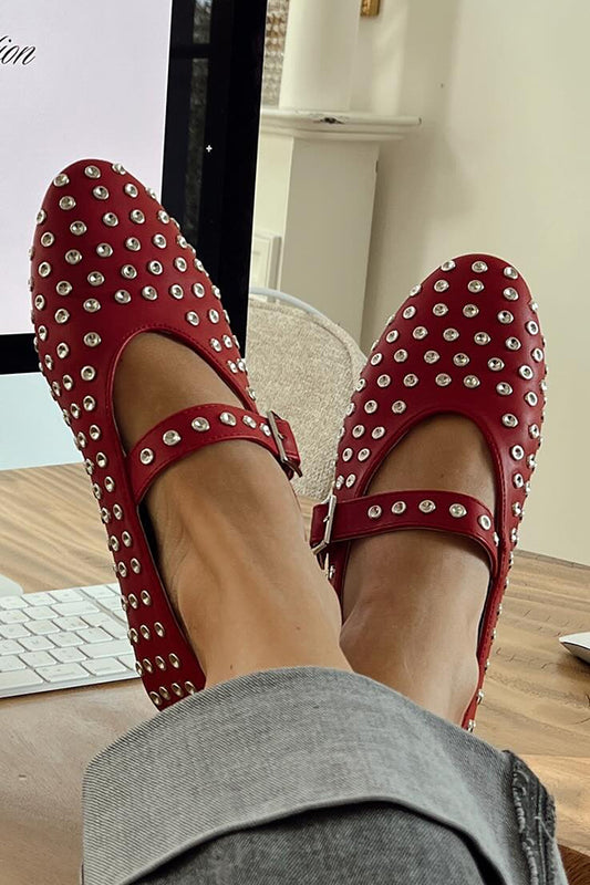 Casual Full Round Toe Mary Jane Dance Shoes